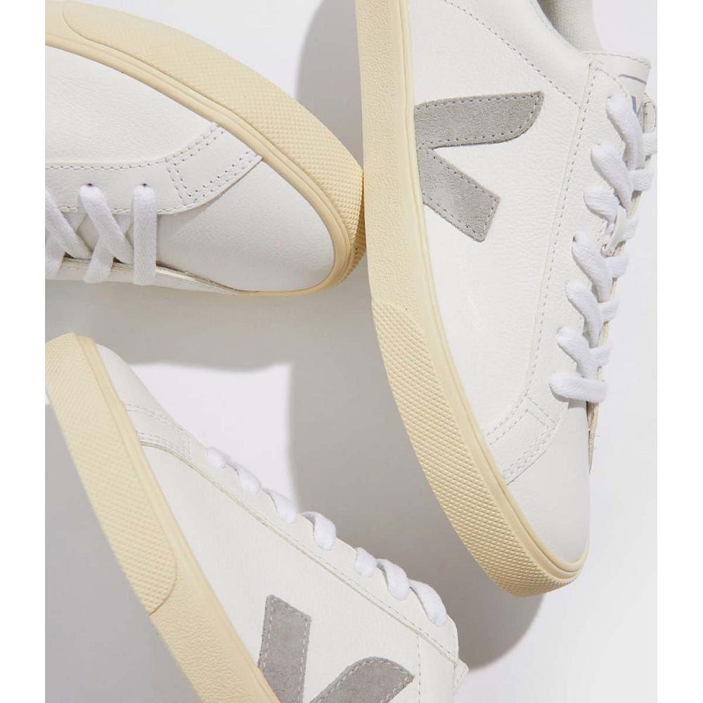 Veja ESPLAR CHROMEFREE Women's Sneakers White/Grey | CA 611MQZ